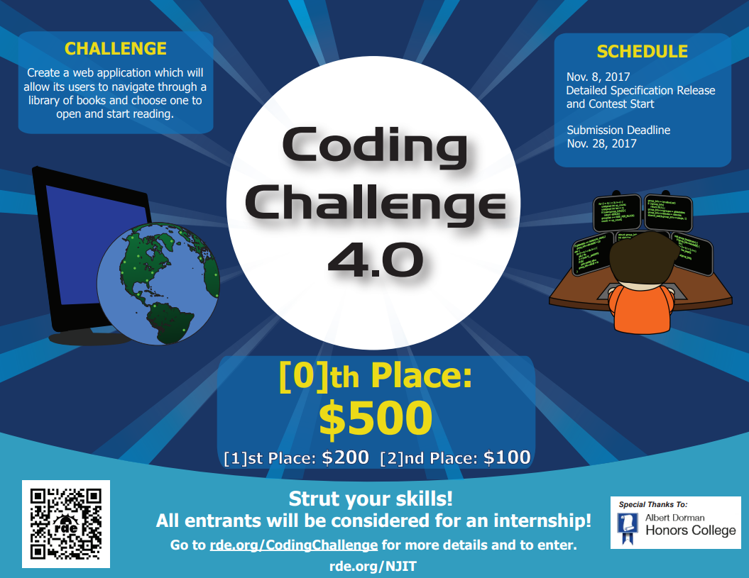 Coding Challenge Flyer